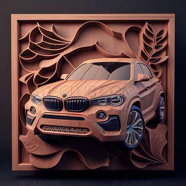 3D мадэль BMW X6 (STL)